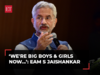 EAM Jaishankar takes down western media's discourses: We are big boys and girls now, need to fight back