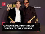 Golden Globe Awards: 'Oppenheimer' dominates 2024 awards ceremony
