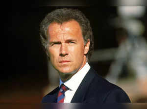 FILE PHOTO: Franz Beckenbauer - West Germany Manager