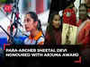 Arjuna Awards 2023: Para-archer Sheetal Devi receives prestigious award from President Murmu