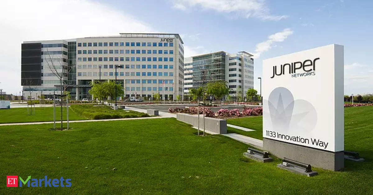 Juniper soars 21% on studies Hewlett Packard Enterprise near $13-billion deal