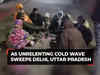 Cold Wave: Mercury dips further in Delhi, UP; people struggle for warmth