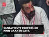 Actor Sanjay Dutt offered prayers at Vishnupad Temple in Gaya and performed 'Pind Daan'