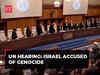 UN hearing: Israel accused of genocide in Gaza