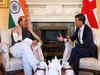 Rajnath Singh meets UK PM Rishi Sunak, talks FTA & govt backed defence tech tie-ups