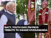 National Youth Day: PM Modi pays tribute to Swami Vivekananda on his birth anniversary