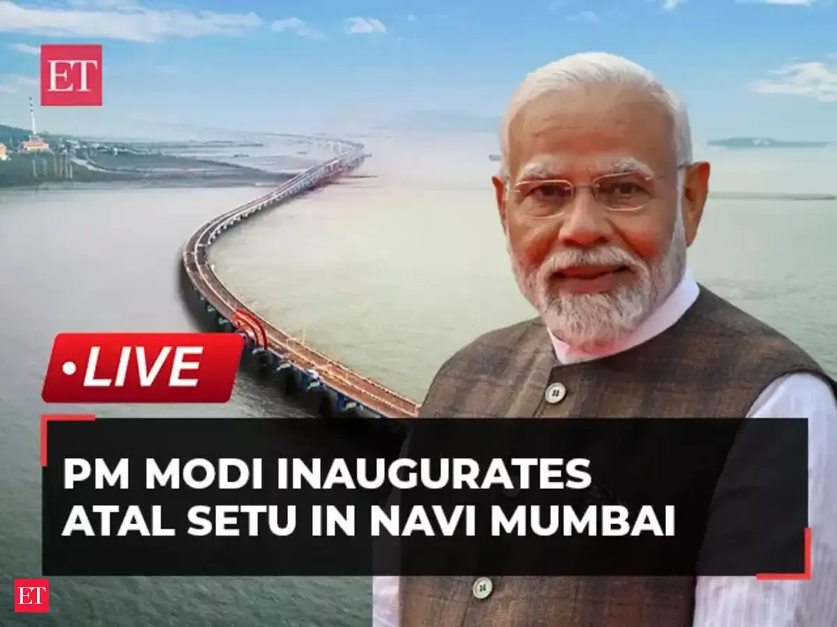 mumbai transharbour link: Mumbai Transharbour link: PM Modi Inaugurates ...