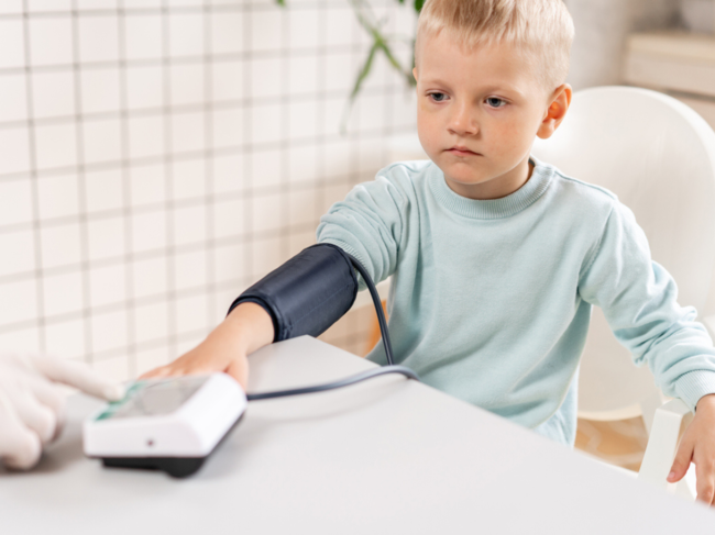 ​Children with higher blood pressure are more likely to have hypertension as adults​.
