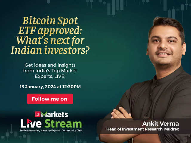 Bitcoin Spot ETF approved :  What's next for Indian investors?