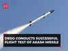 DRDO conducts successful flight test of India's next generation Akash missile off Odisha coast