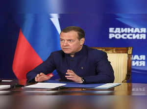 Russia's Medvedev says any UK troop deployment to Ukraine would be a declaration of war