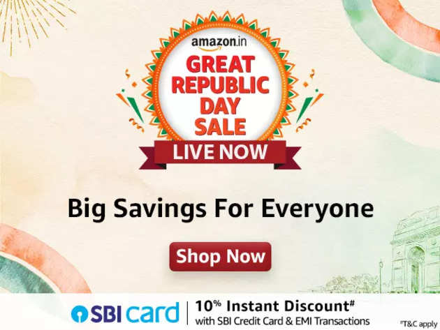 Amazon Great Republic Day Sale Live: Discover these deals, discounts and promotions that cover a wide range of products across various categories