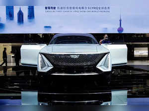 The Cadillac Lyriq will be the first model available to Swiss drivers, and GM's McQuaid said customers will be able "complete the entire purchase online in a matter of minutes."