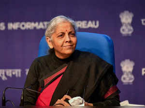New Delhi, Dec 22 (ANI): Union Finance Minister Nirmala Sitharaman addresses the...