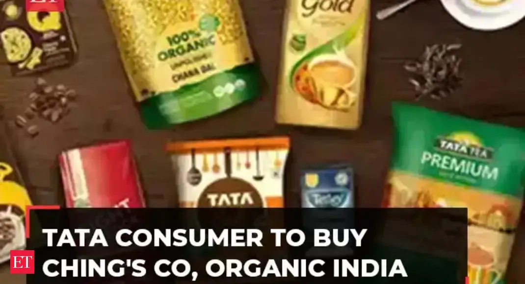 Tata Consumer Set To Acquire Capital Foods Organic India The