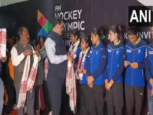 Indian Women's Hockey team arrive in Ranchi for Olympic Qualifiers 2024
