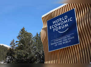 Preparations ahead of the World Economic Forum (WEF) annual meeting, in Davos