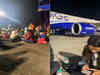 Flight delay: Hassled flyers rush out of IndiGo plane, sit & eat on tarmac