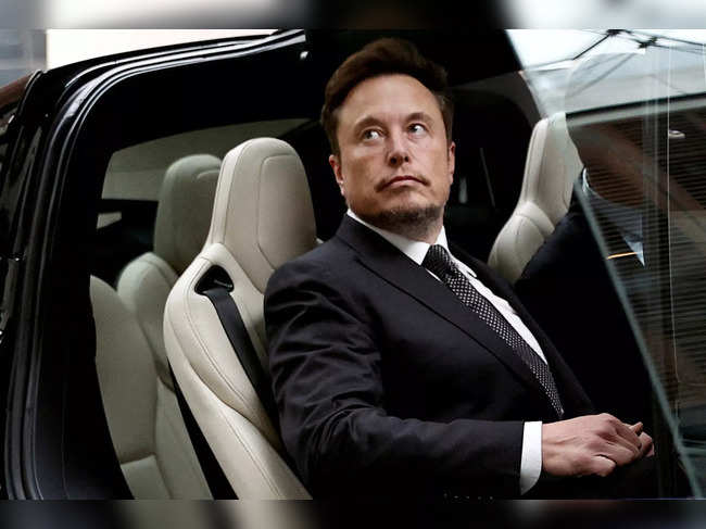 FILE PHOTO: Tesla's CEO Elon Musk in Beijing