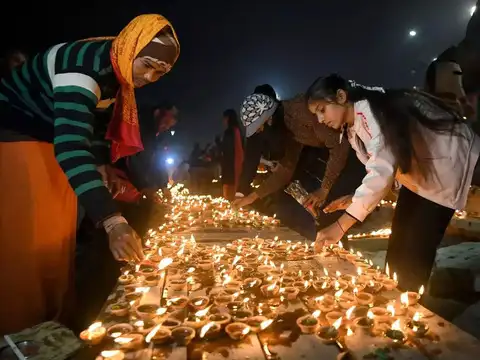 Ayodhya in festive mood