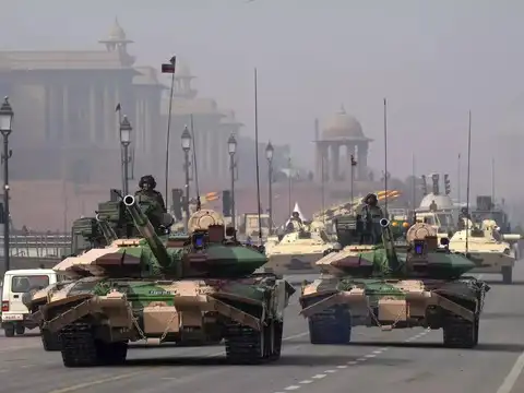 Armed forces rehearse