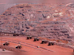 FILE PHOTO: Kumba Iron Ore, the world's largest iron ore mines in Khathu