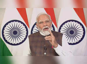 **EDS: GRAB VIA ISRO’S YOUTUBE** Bengaluru: Prime Minister Narendra Modi address...