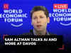 Sam Altman talks AI and tech in a turbulent world at World Economic Forum in Davos | Live