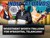 DAVOS: India in focus at WEF; Investment worth trillions for Maharashtra, Telangana