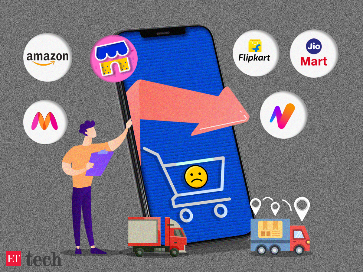 Ecommerce clicks dip in December, triggering growth concerns – The Economic Times