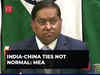 India-China ties not normal: MEA Spokesperson Randhir Jaiswal