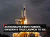 SpaceX launches Turkey’s first astronaut along with Swede and Italian to International Space Station
