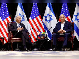 FILE PHOTO: U.S. President Biden visits Israel amid the ongoing conflict between Israel and Hamas