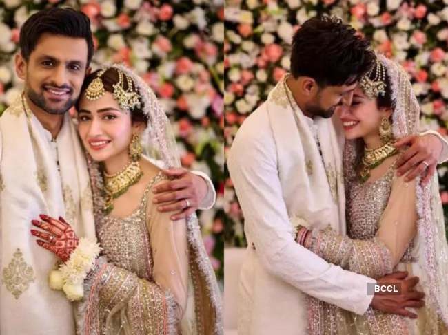 Malik surprised everyone by sharing a photo on Instagram from his wedding with renowned Pakistani actor Sana Javed.