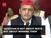 Akhilesh Yadav on INDIA bloc seat-sharing, says 'Question is not about seats but about winning them'