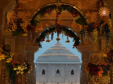 Ayodhya Ram Mandir bathes in floral splendor