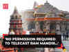 Ayodhya Ram Mandir: No Police permission required to telecast 'Pran Pratishtha', says Madras HC
