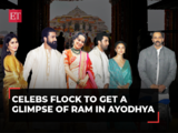 Ayodhya Ram Mandir | Alia-Ranbir to Vicky-Katrina: Celebs flock to get a glimpse of Ram