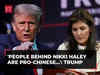 Trump takes a jibe at Nikki Haley after DeSantis drops out: 'People behind her are pro-Chinese'