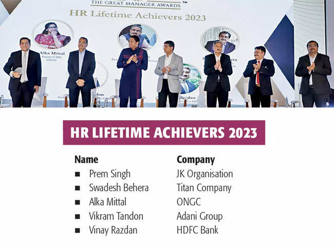 HR lifetime achievers 2023
