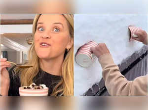 Reese Witherspoon eats snow chocolate, TikTok video goes viral