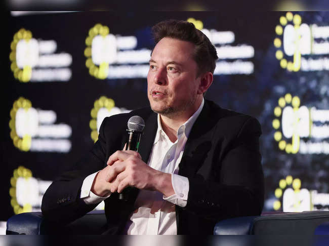 Tesla CEO Musk attends a conference organized by the European Jewish Association, in Krakow