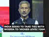 EAM Jaishankar says India 'betting on Africa's rise', seeks to take India-Nigeria ties to 'higher level'