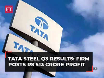 Tata Steel Q3 Results: Steelmaker bounces back to black, reports Rs 513-crore profit