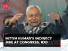 Nitish Kumar's indirect jibe at Congress, RJD after Centre awards Karpoori Thakur Bharat Ratna