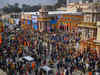 Crowd control steps help bring back some order in Ayodhya