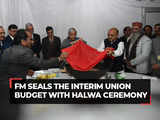 Union Budget 2024: FM Nirmala Sitharaman participates in customary 'Halwa ceremony' 1 80:Image