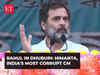 Rahul Gandhi calls Himanta Biswa Sarma, India's most corrupt CM, Badruddin Ajmal, as BJP's B Team