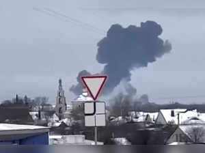 Russia says plane with Ukrainian POWs crashes, killing all aboard, and accuses Kyiv of downing it