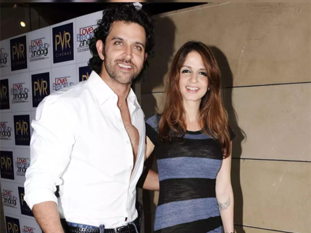 Relationship between Sussanne Khan and Hrithik Roshan
